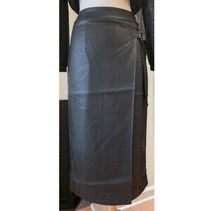 Faux Leather Skirt